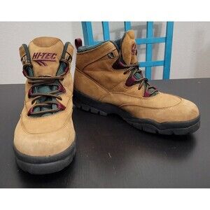 Hi-Tec Monte Vista Brown Suede Hiking Shoes Boots Women's Size 9